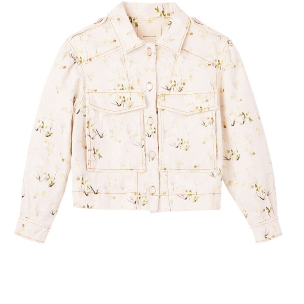 Rebecca Taylor Firefly Floral Jacket - 4 - NWT